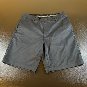 Amazon Essentials Golf Shorts Athletic Casual Flat Front Navy Mens 32"